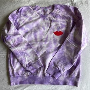 Clare V tie die sweatshirt